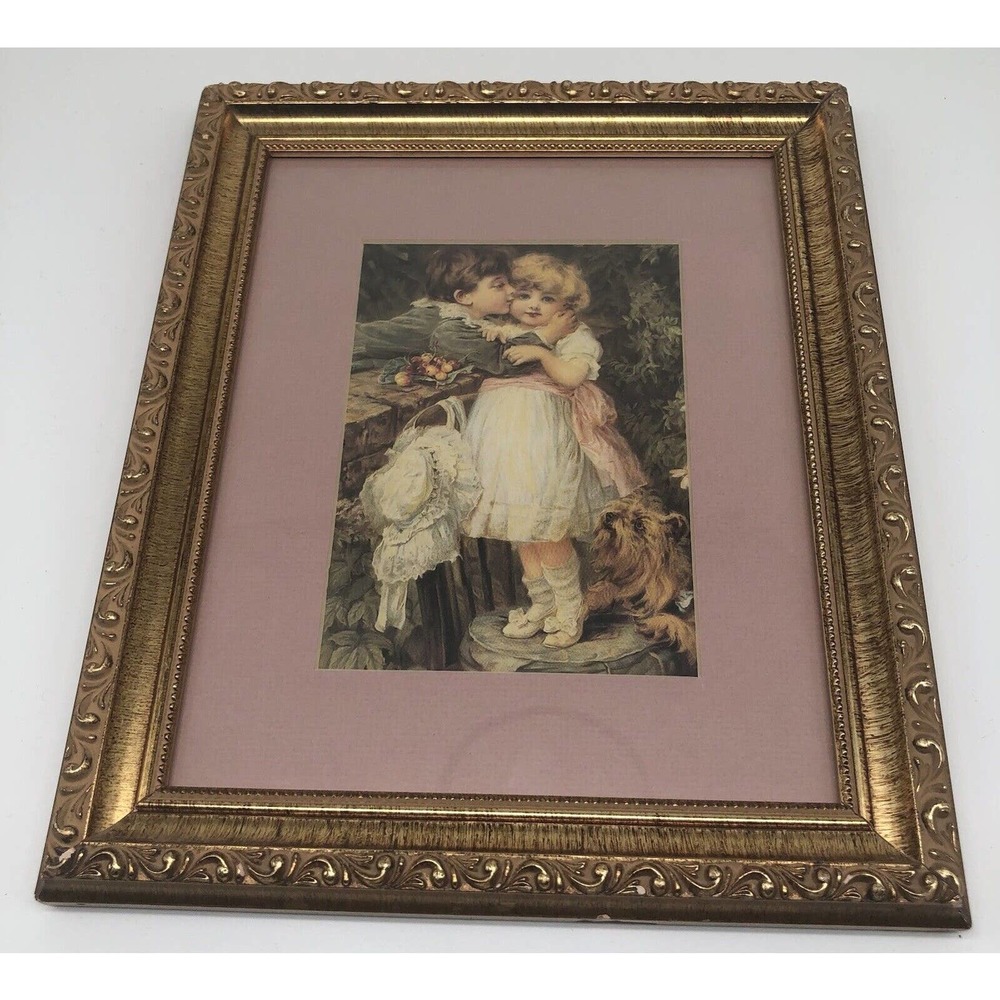 Over The Garden Wall Picture By Frederick Morgan 1852- 1927 Art Painting Den